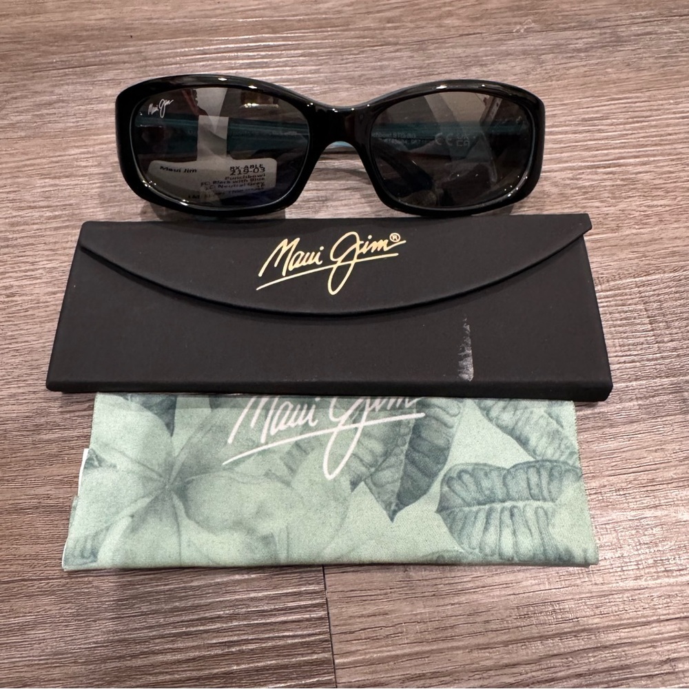 Maui Jim Punchbowl Rectangle Polarized Sunglasses